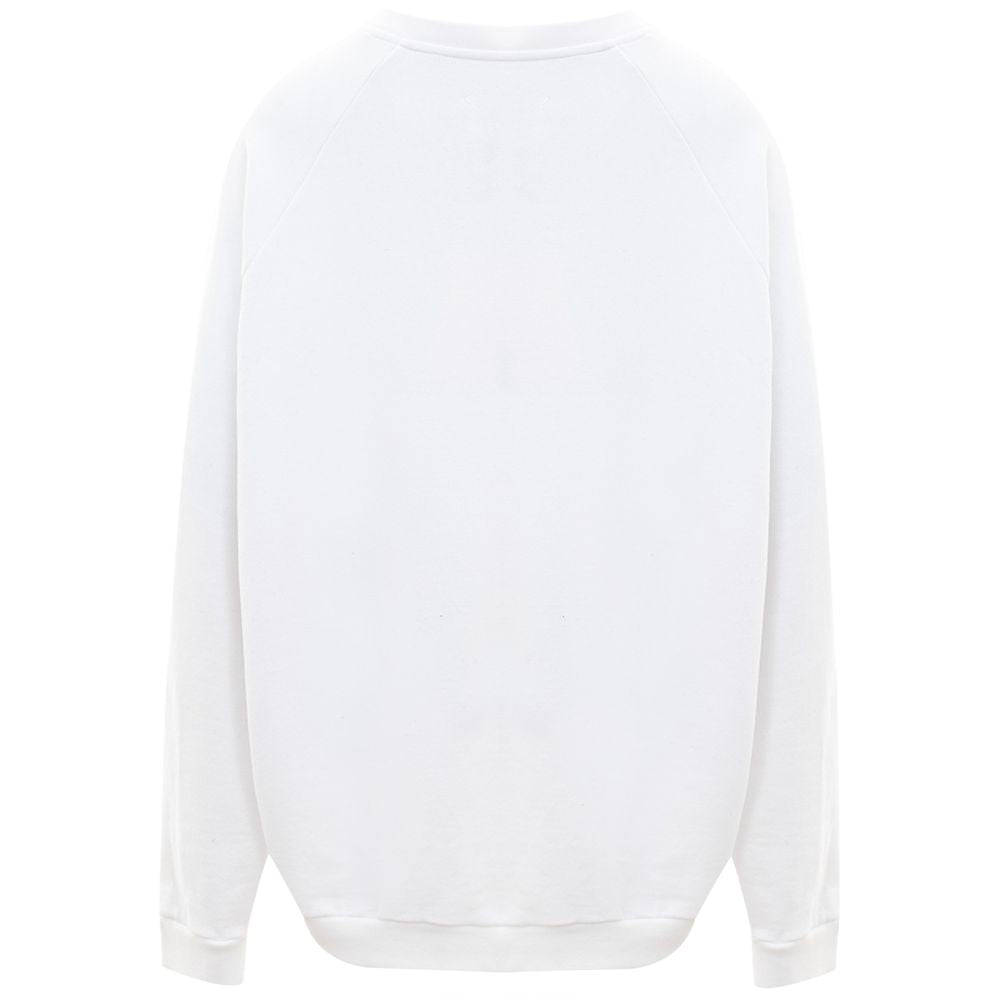 Maison Margiela White Cotton Sweater