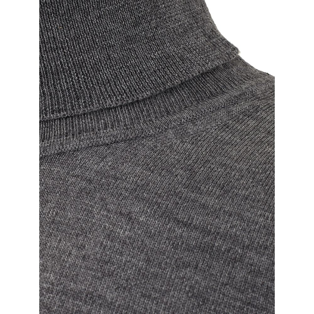 FERRANTE Gray Wool Sweater