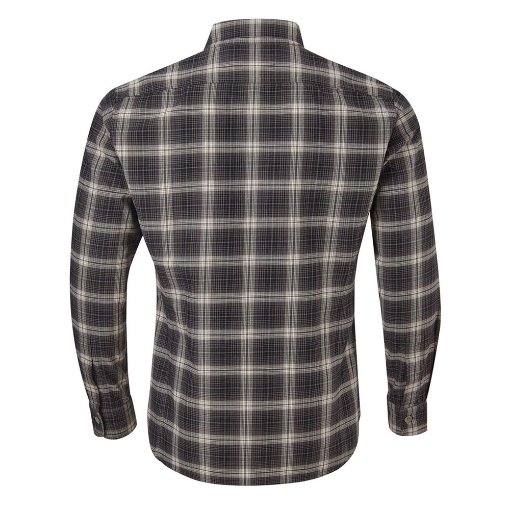 Tom Ford Gray Cotton Shirt