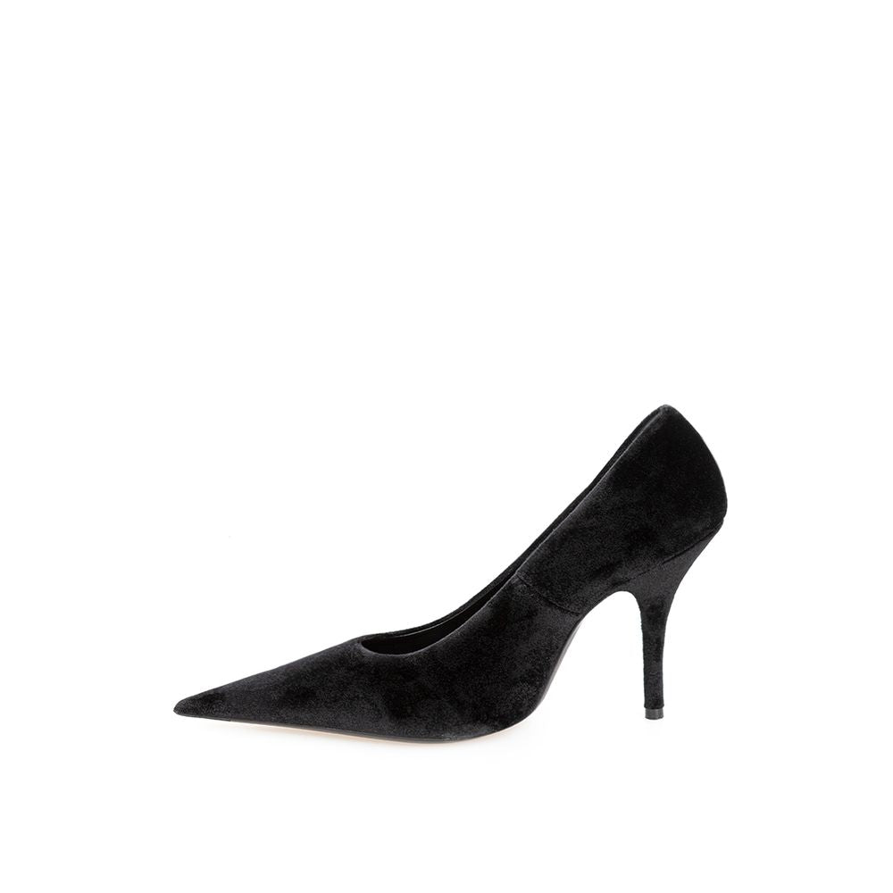 Balenciaga Black Velvet Pump