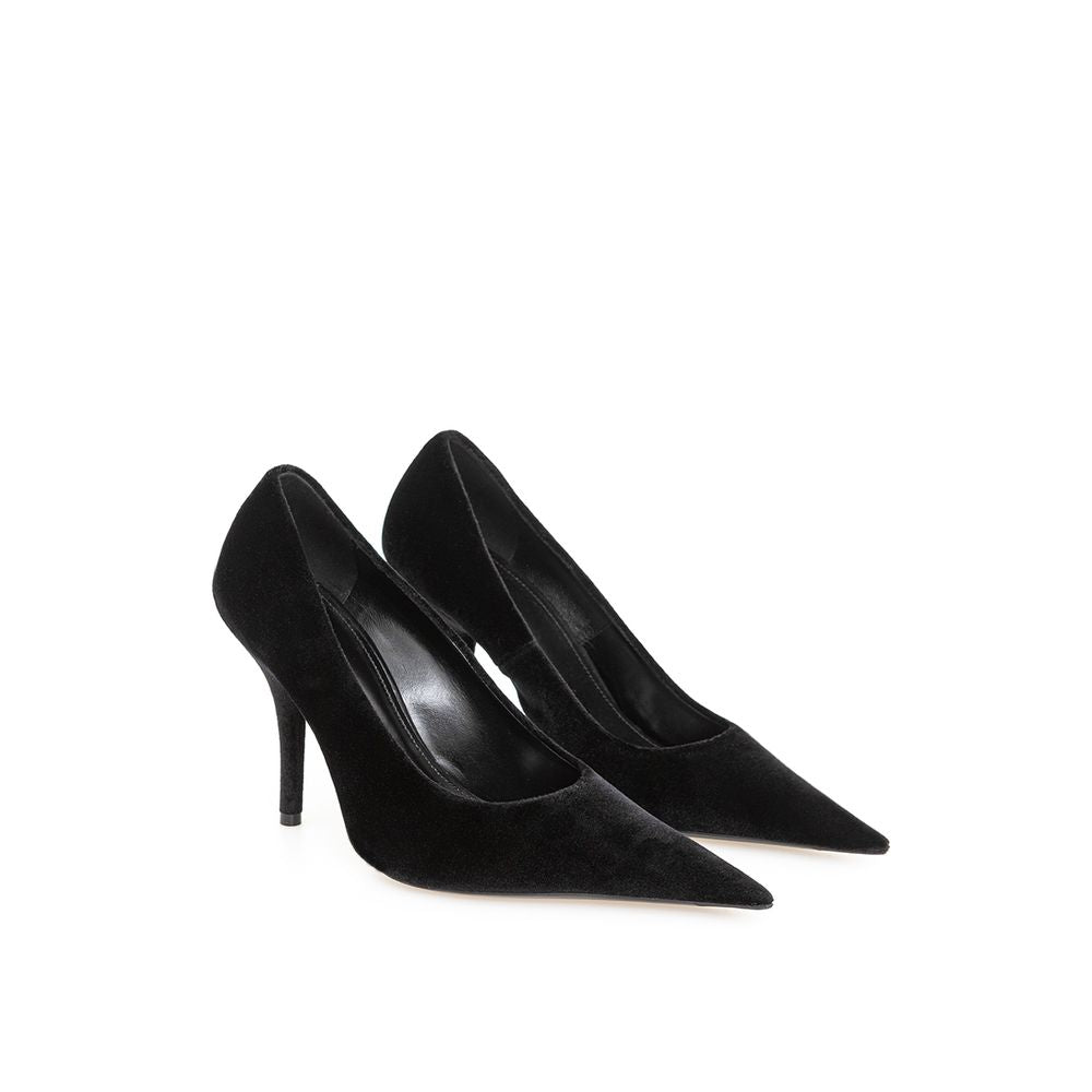 Balenciaga Black Velvet Pump