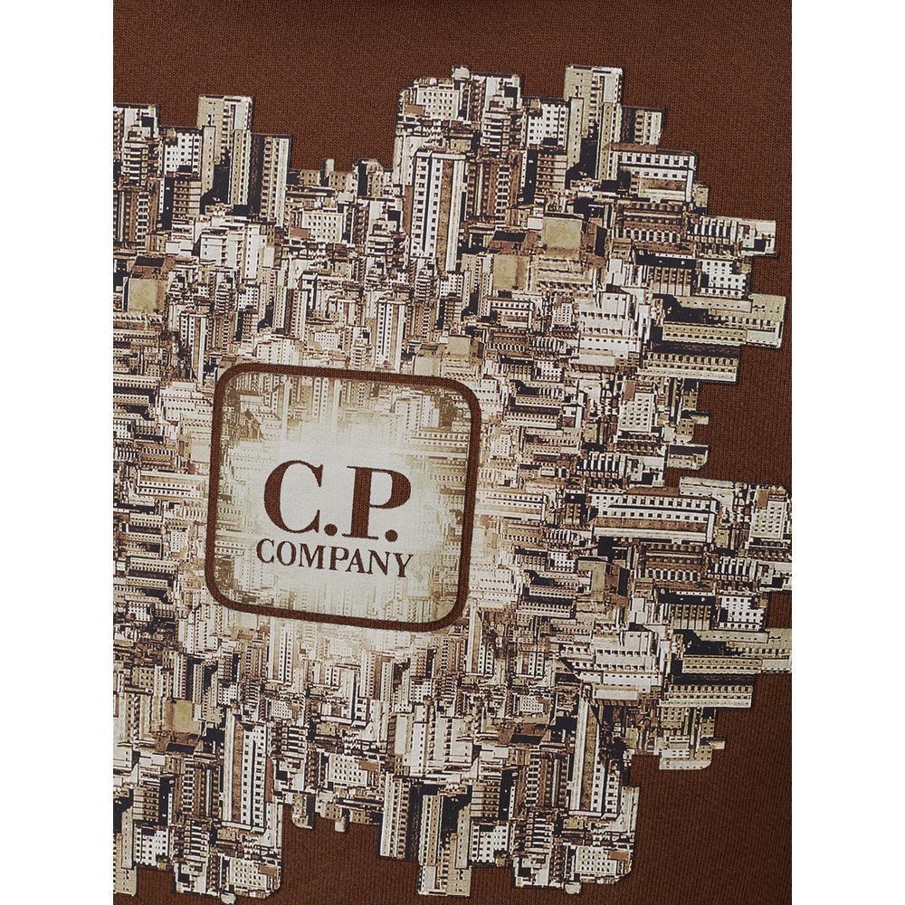 C.P. Company Brown Cotton Sweater