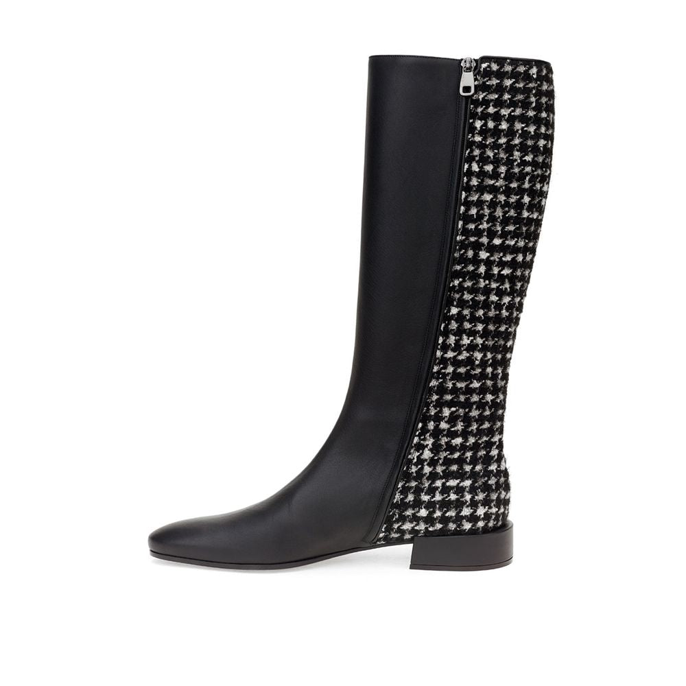 Dolce & Gabbana Black Leather Boot