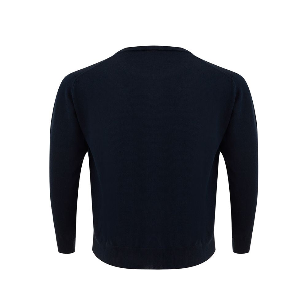 FERRANTE Blue Wool Sweater