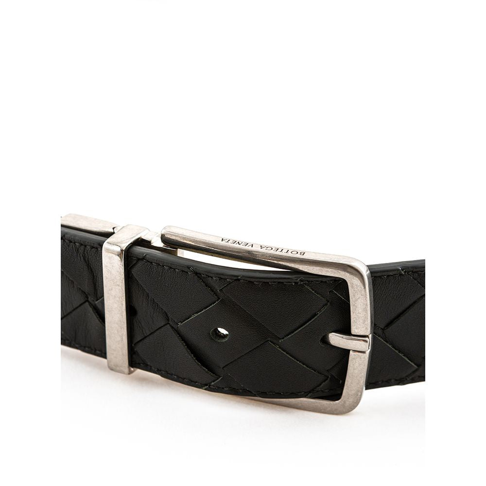 Bottega Veneta Green Leather Belt