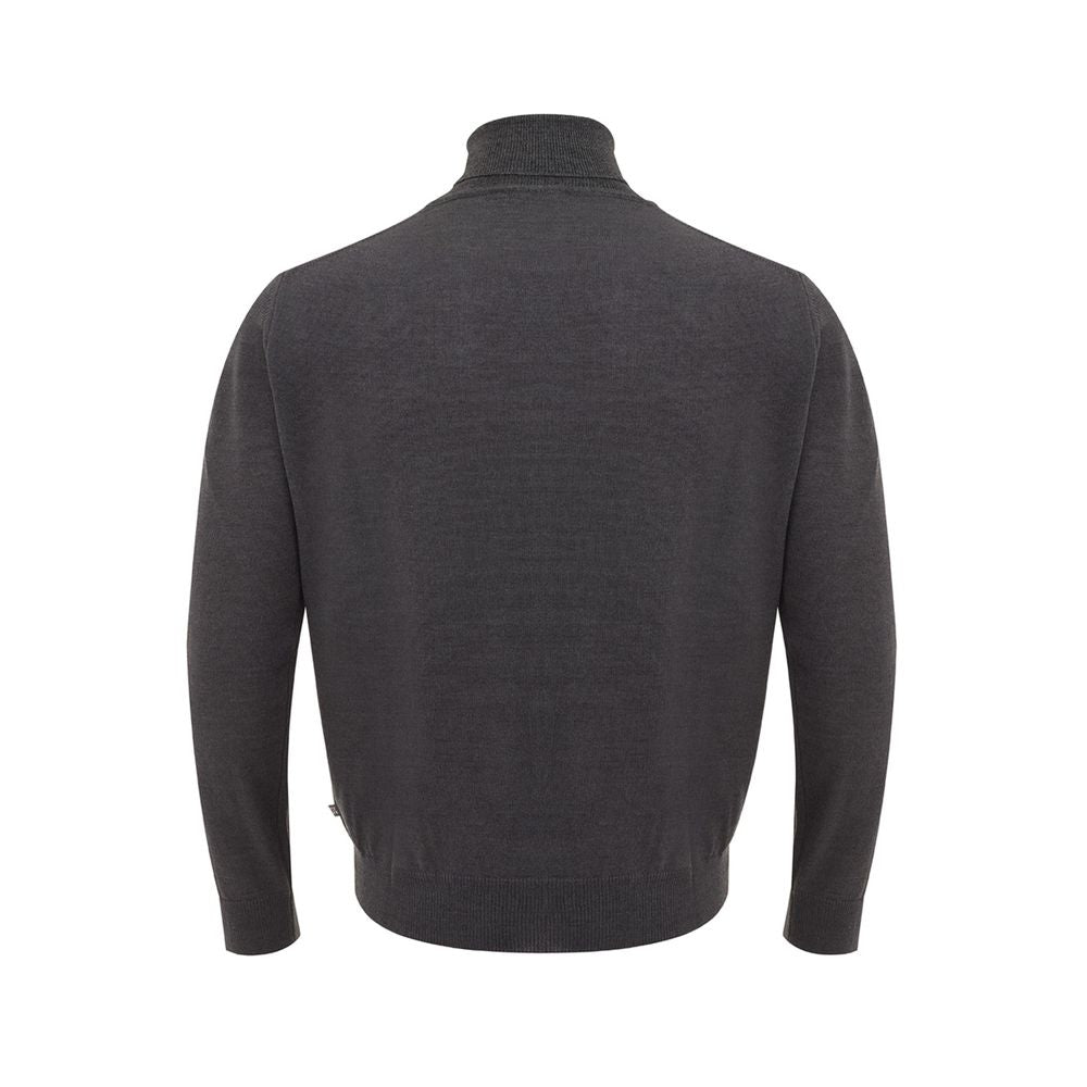 FERRANTE Gray Wool Sweater