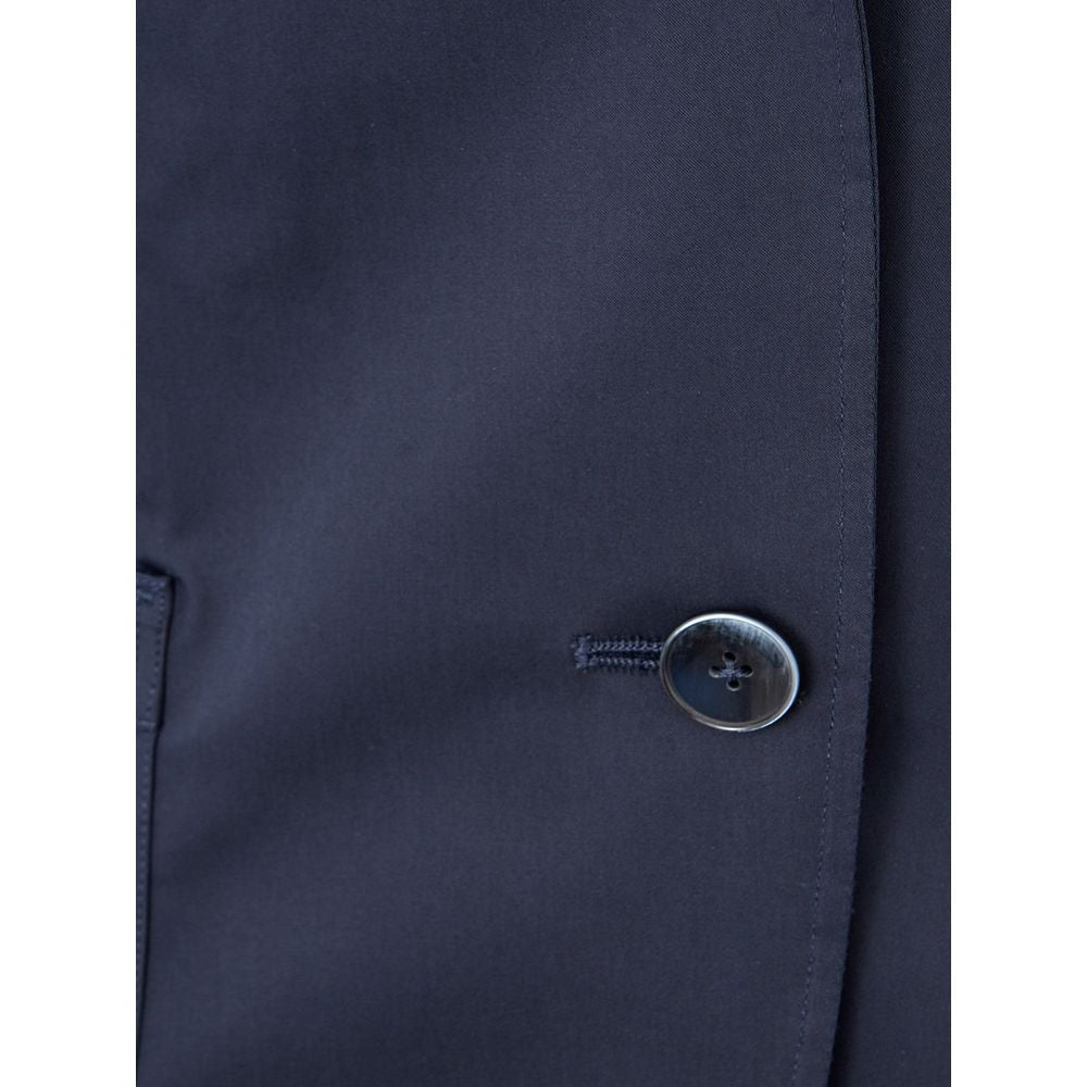 Lardini Blue Cotton Jackets & Coat