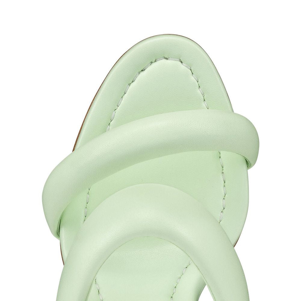 Christian Louboutin Green Leather Sandal