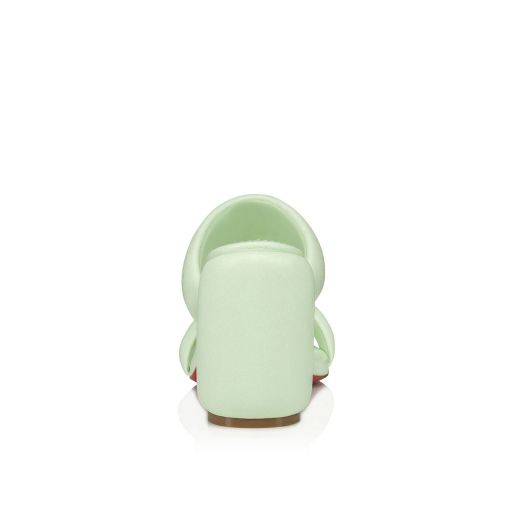 Christian Louboutin Green Leather Sandal