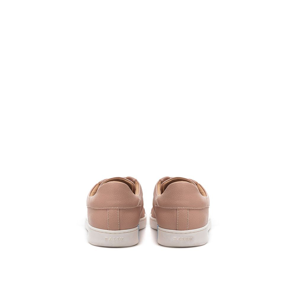 Bally Pink Leather Sneaker