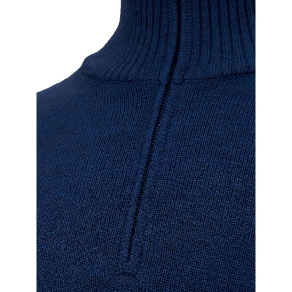 Gran Sasso Blue Wool Sweater