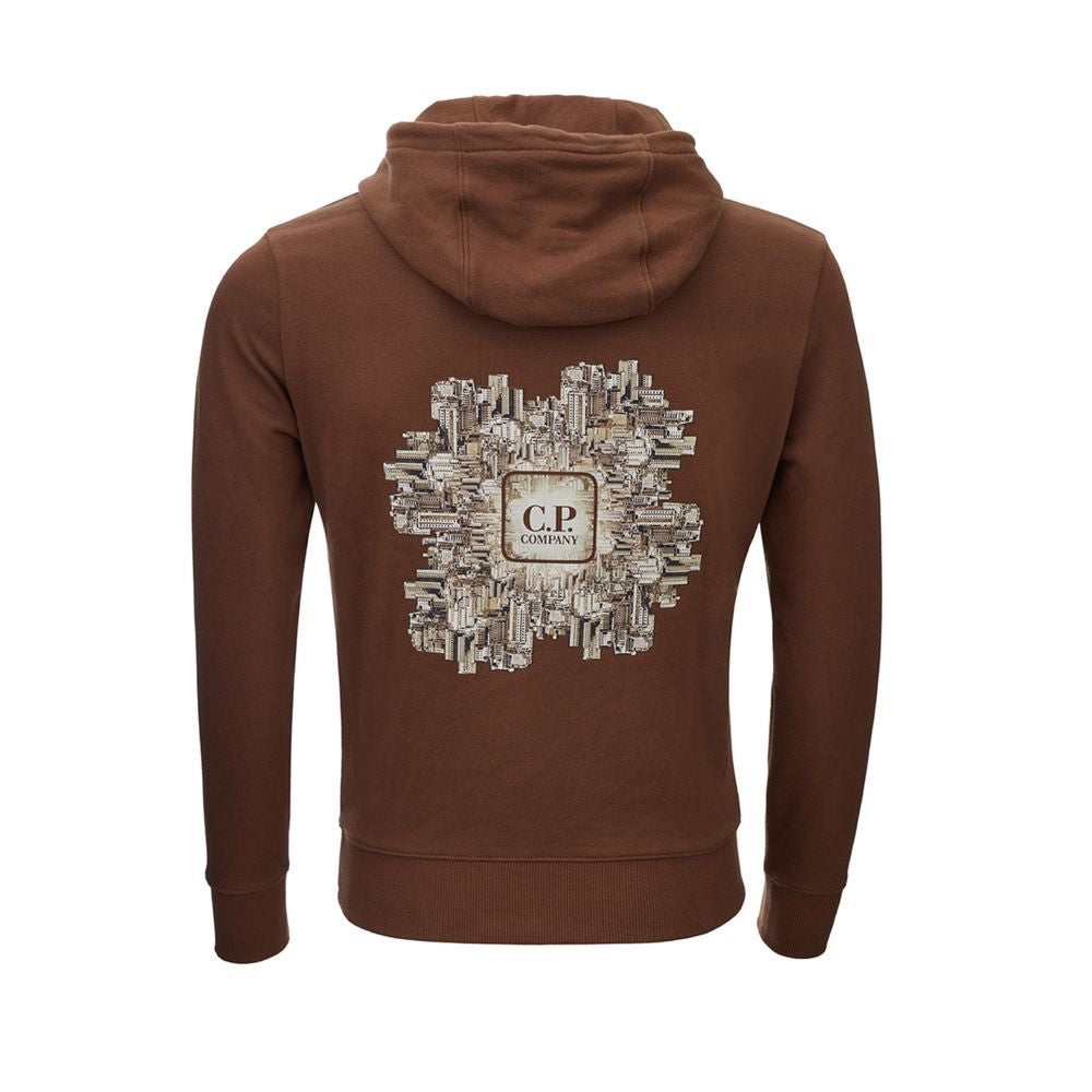 C.P. Company Brown Cotton Sweater