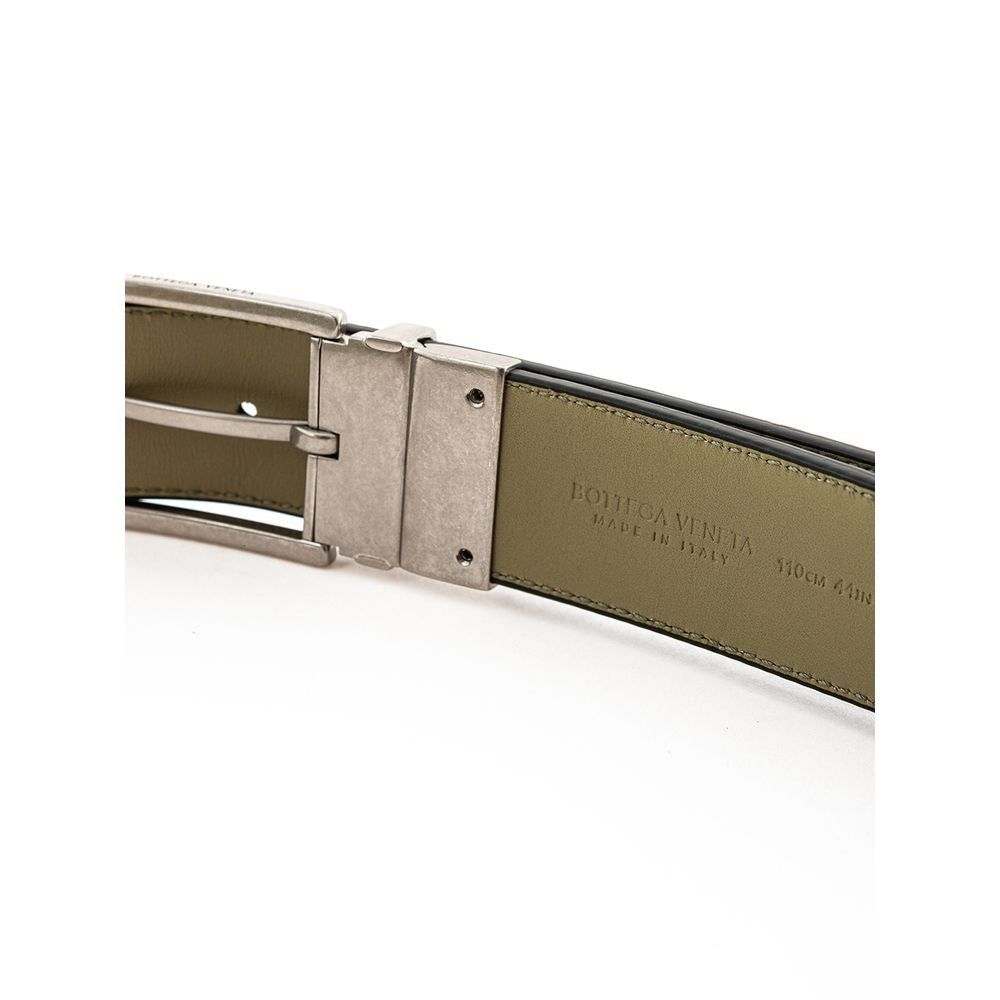 Bottega Veneta Green Leather Belt