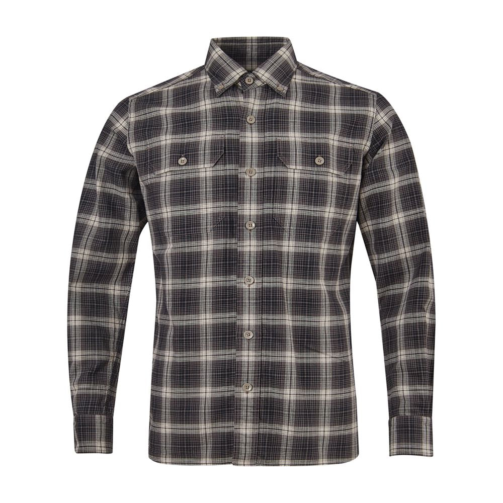 Tom Ford Gray Cotton Shirt