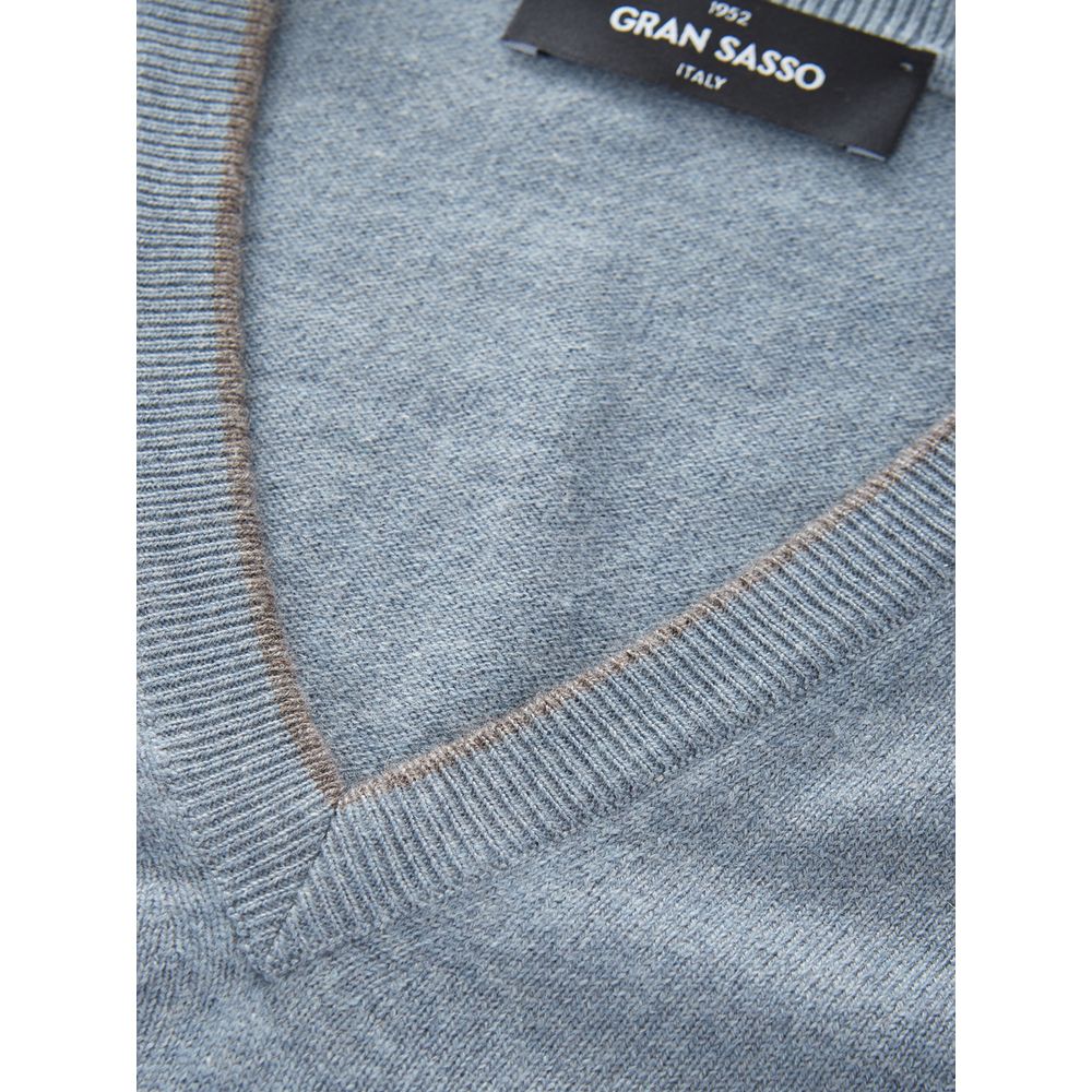 Gran Sasso Gray Cashemere Sweater