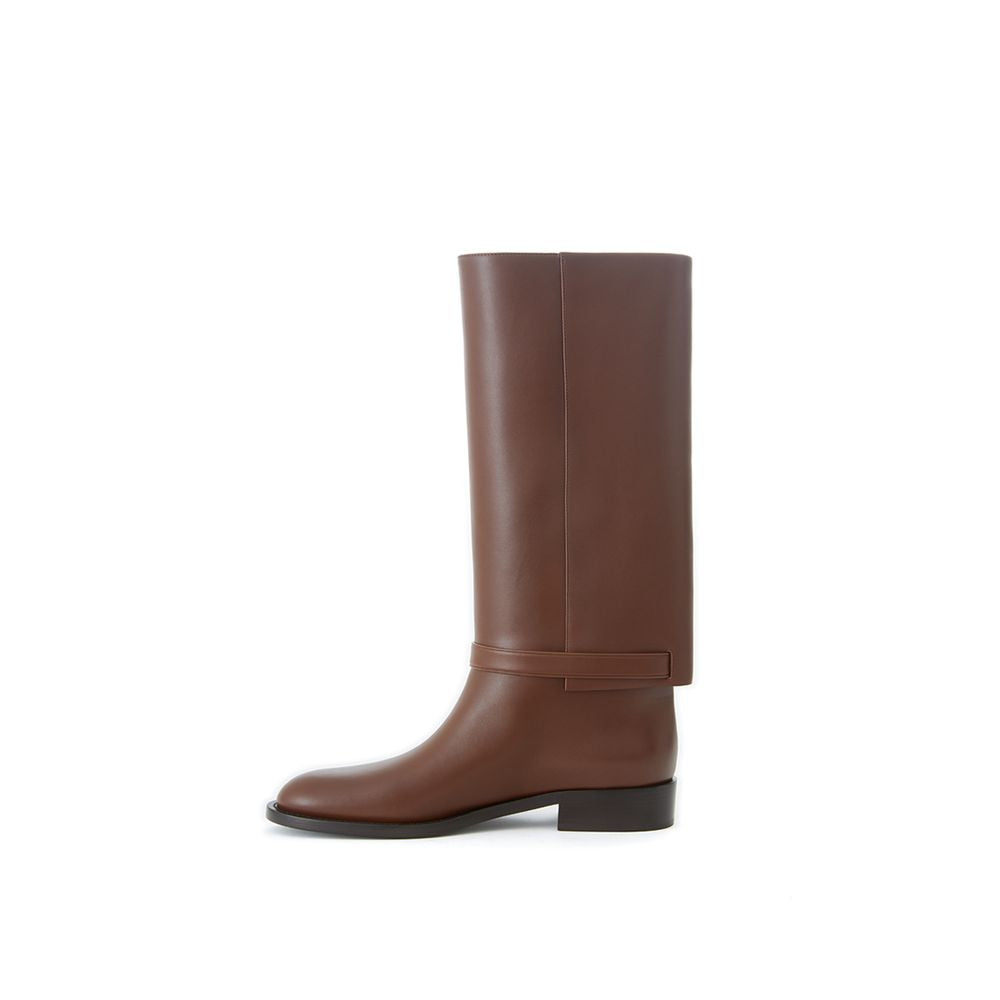 Burberry Brown Leather Boot