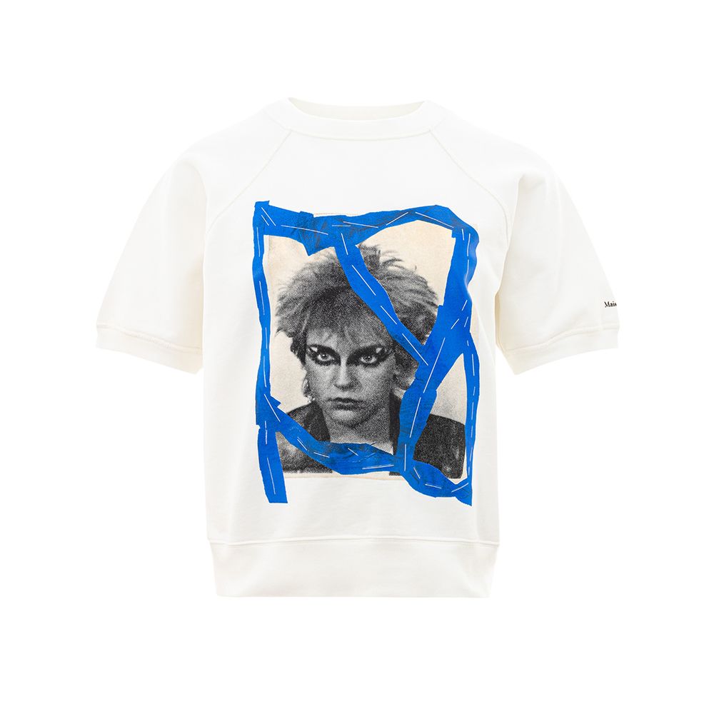 Maison Margiela White Cotton Tops & T-Shirt