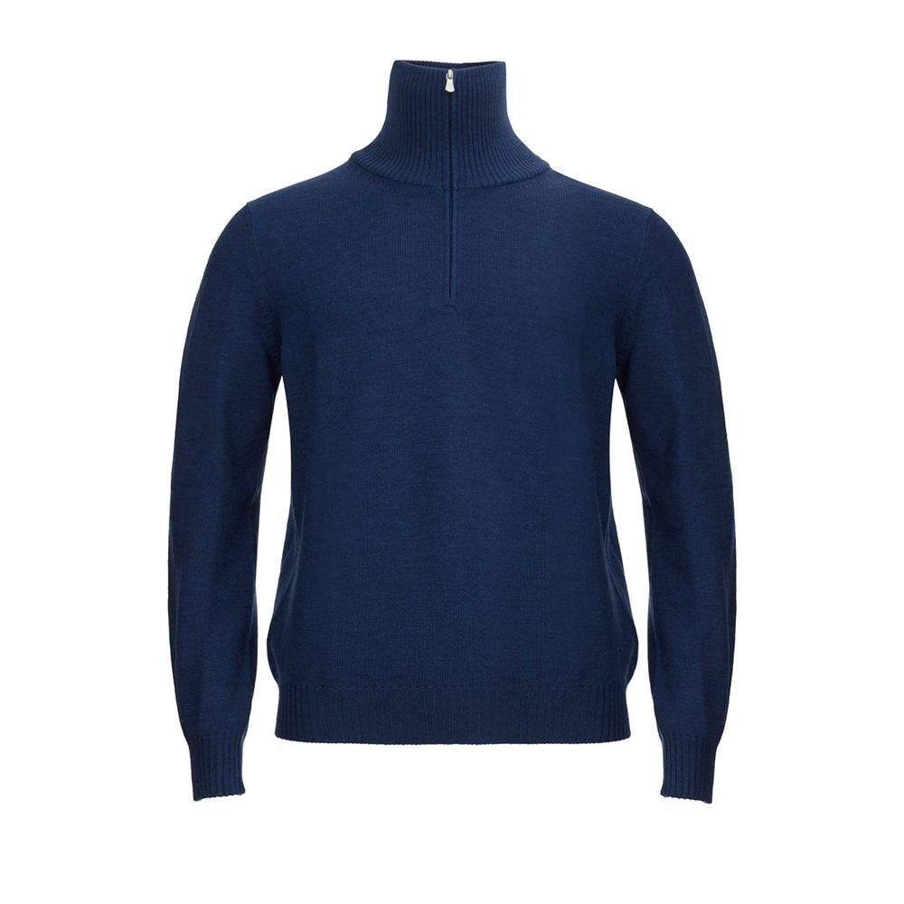 Gran Sasso Blue Wool Sweater