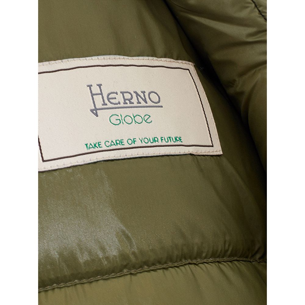 Herno Green Wool Jackets & Coat