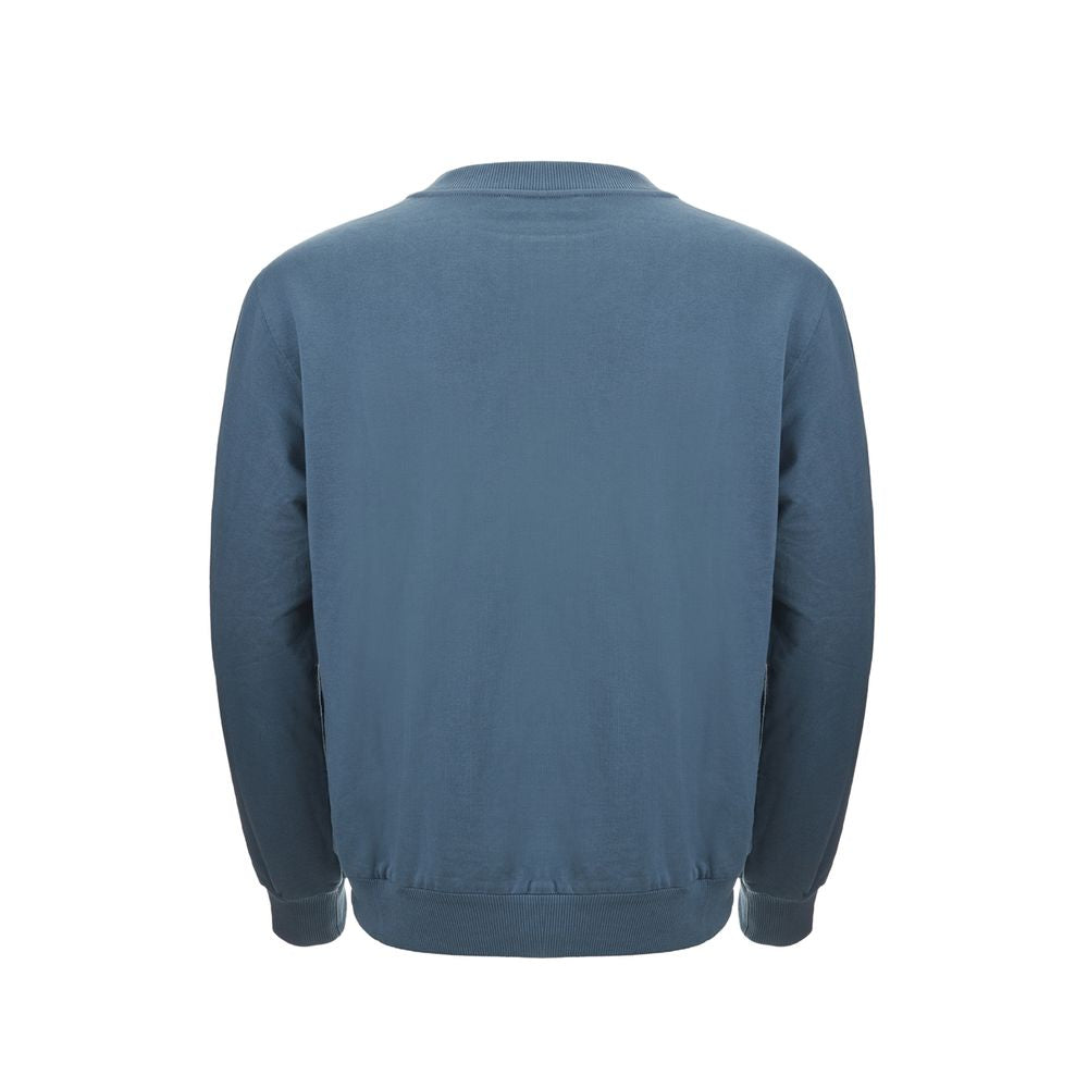 Dolce & Gabbana Blue Cotton Sweater