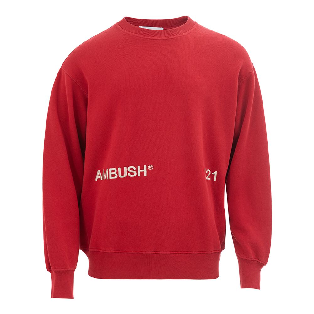 Ambush Red Cotton Sweater