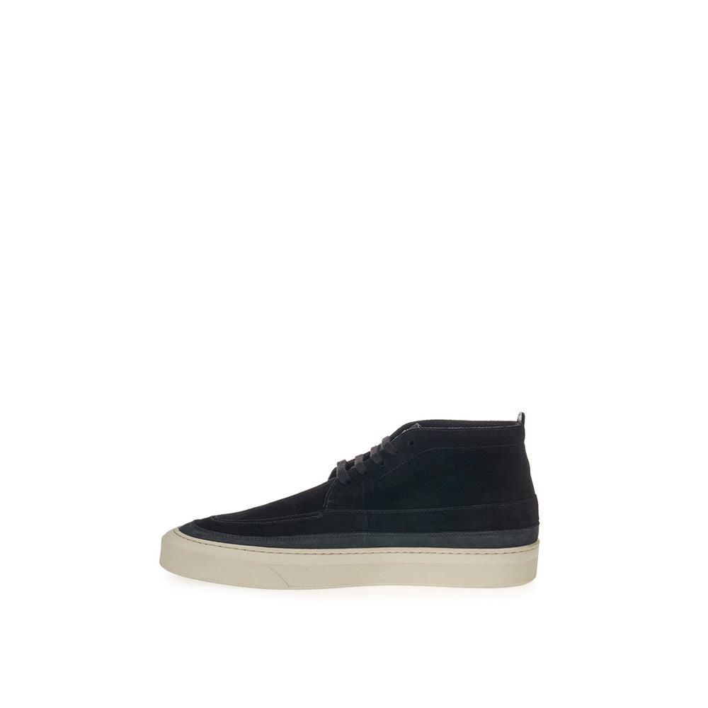 Lardini Black Suede Sneaker