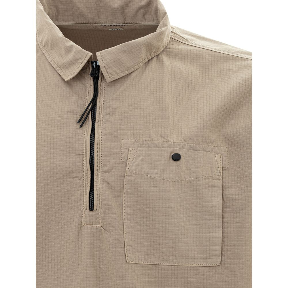 C.P. Company Beige Cotton Shirt