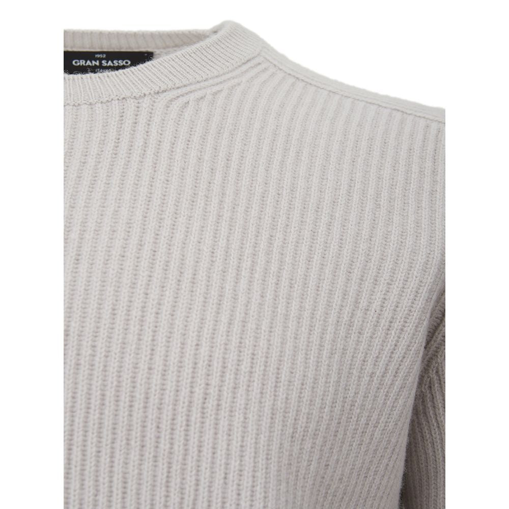 Gran Sasso Gray Cashemere Sweater