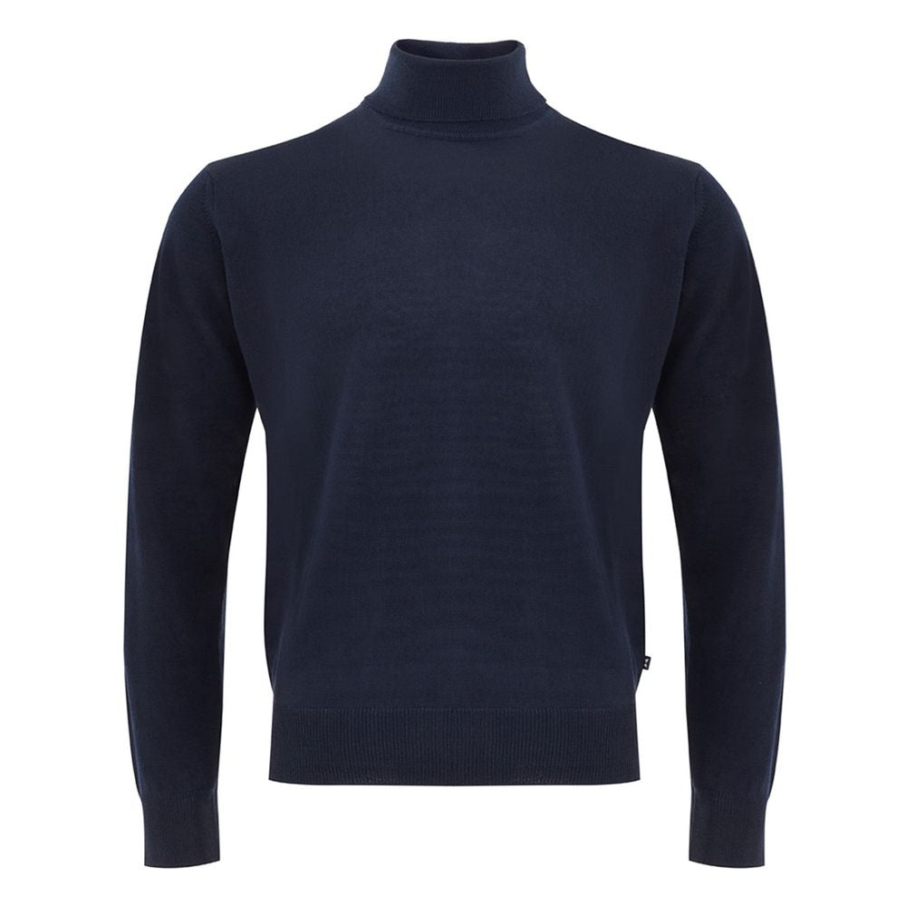 FERRANTE Blue Wool Sweater