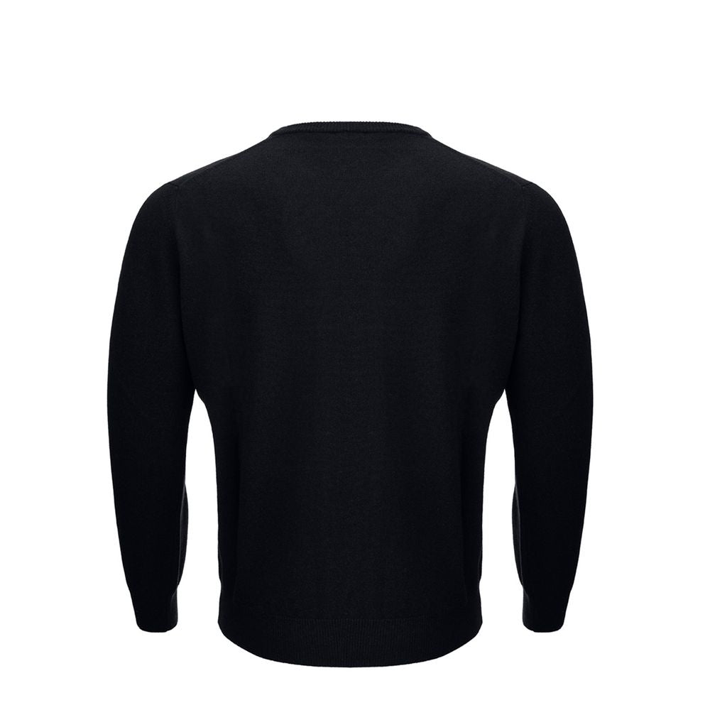 KANGRA Black Wool Sweater