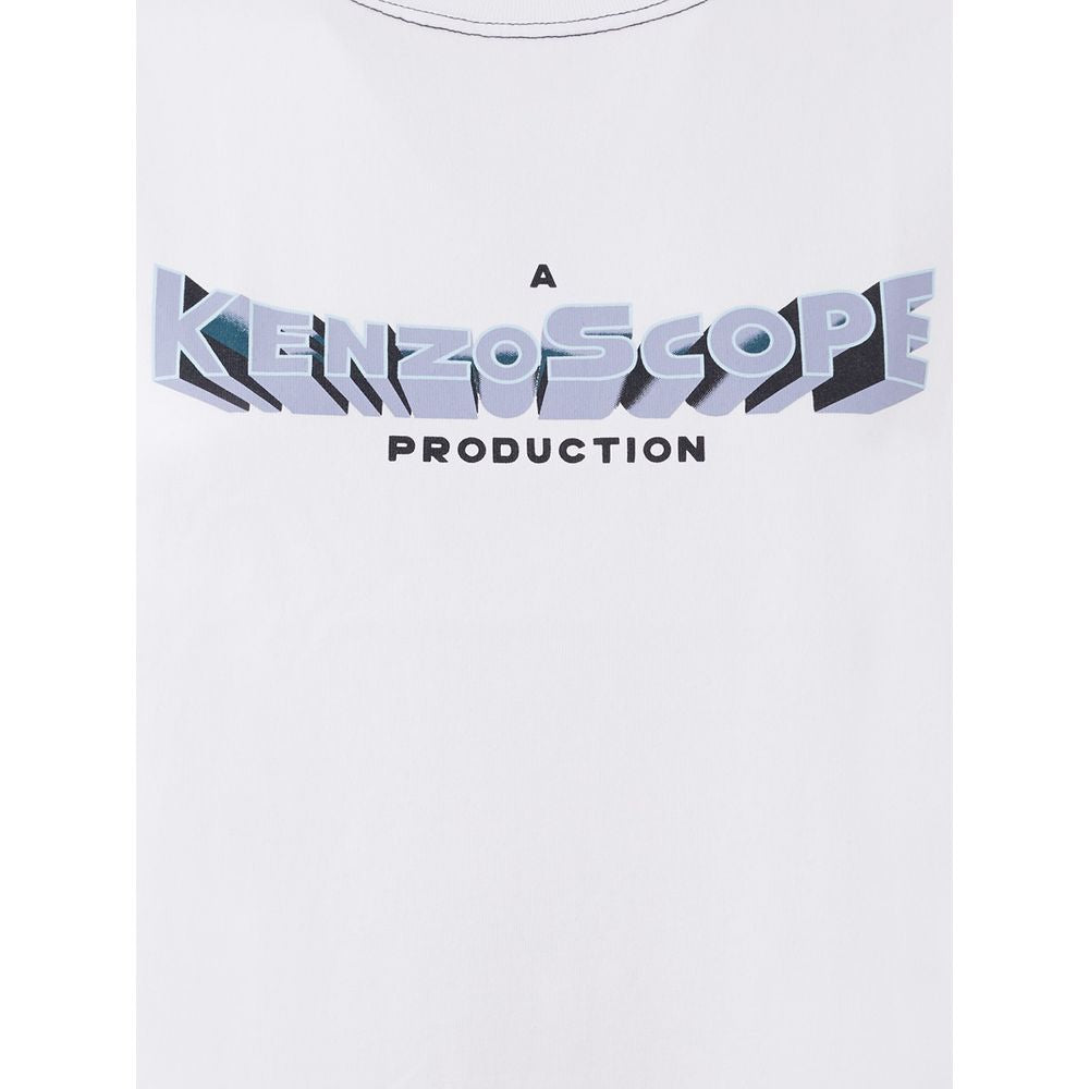 Kenzo White Cotton Tops & T-Shirt