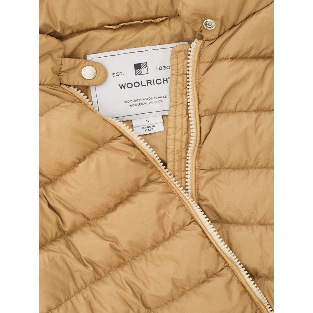 Woolrich Beige Polyamide Jackets & Coat