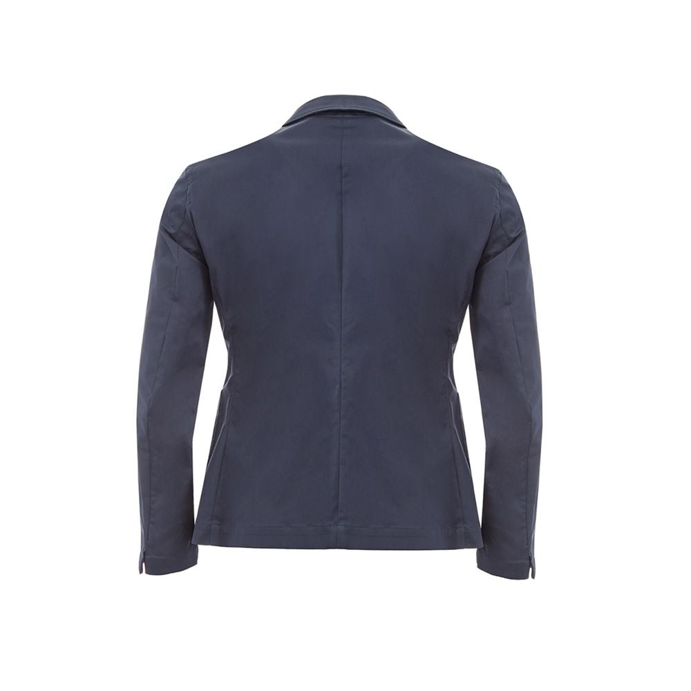 Lardini Blue Cotton Jackets & Coat