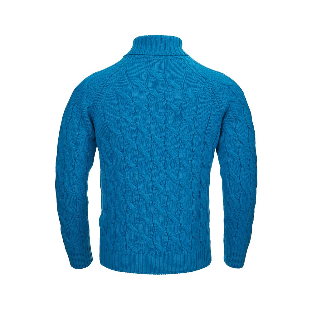 Gran Sasso Blue Wool Sweater