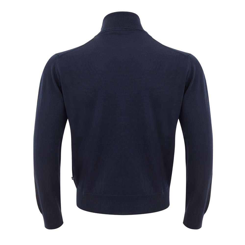 FERRANTE Blue Wool Sweater