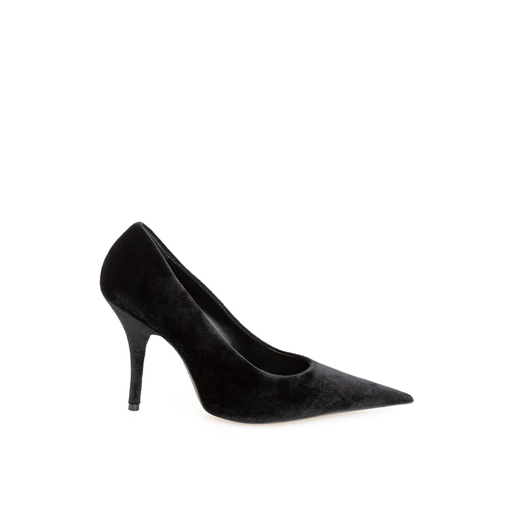 Balenciaga Black Velvet Pump