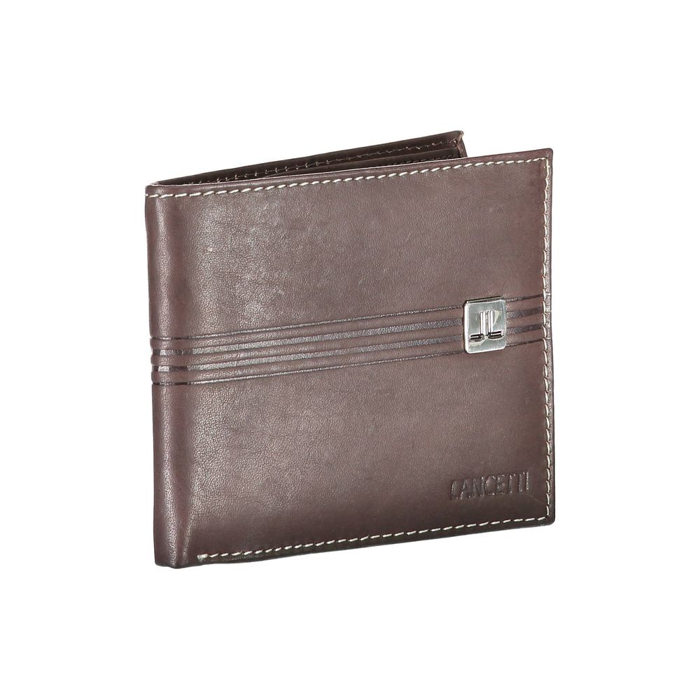 Lancetti Brown Leather Wallet