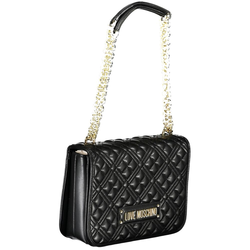 Love Moschino Black Polyethylene Handbag