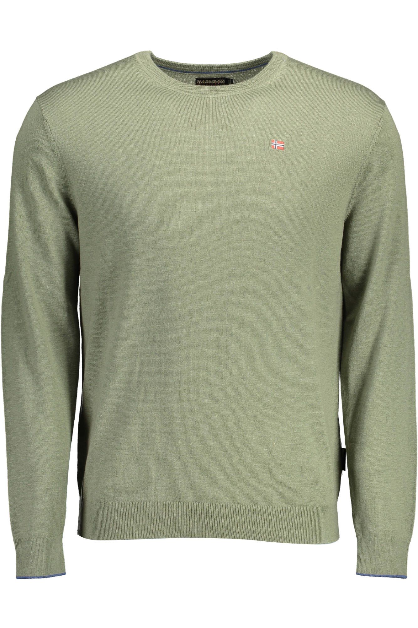 Napapijri Green Wool Shirt