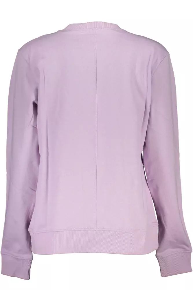 North Sails Chic Purple Organic Cotton Sweatshirt