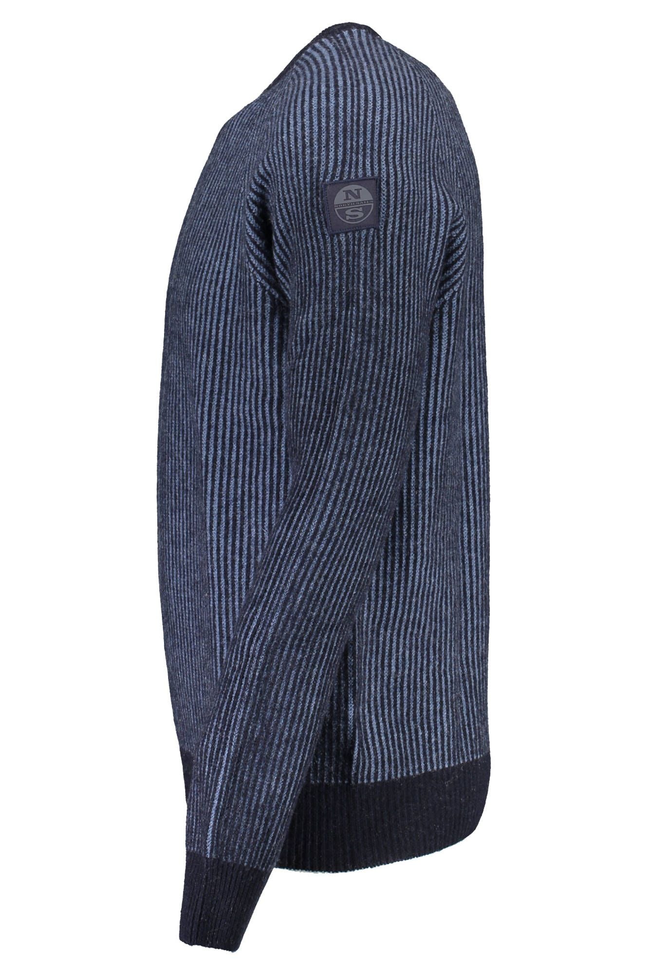 North Sails Blue Wool Shirt