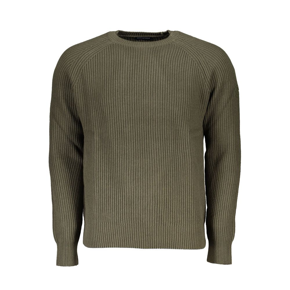 North Sails Sustainable Crew Neck Sweater with Contrast Detail