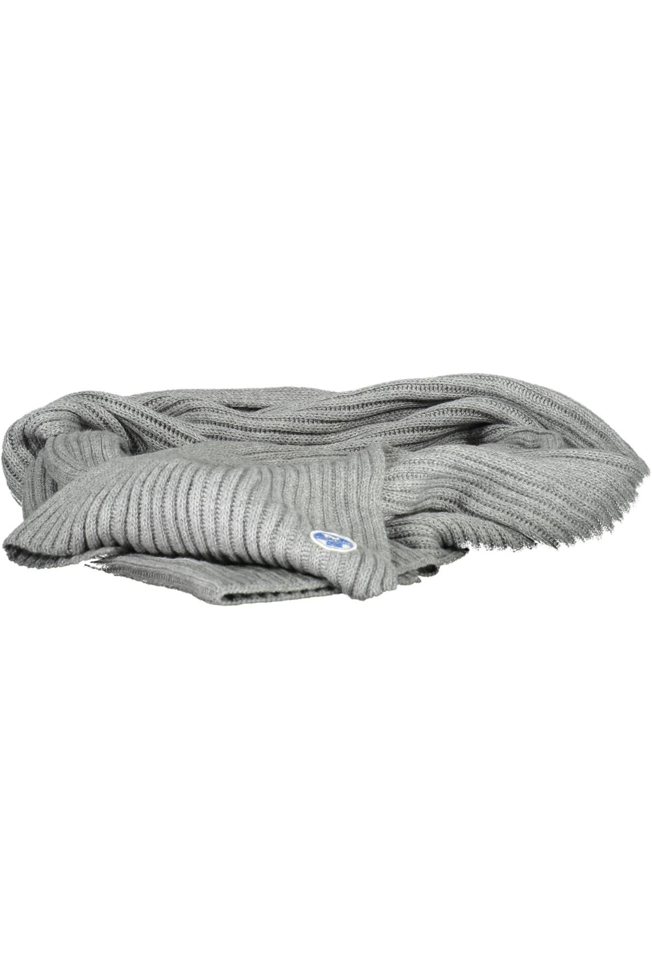 North Sails Gray Cotton Scarf