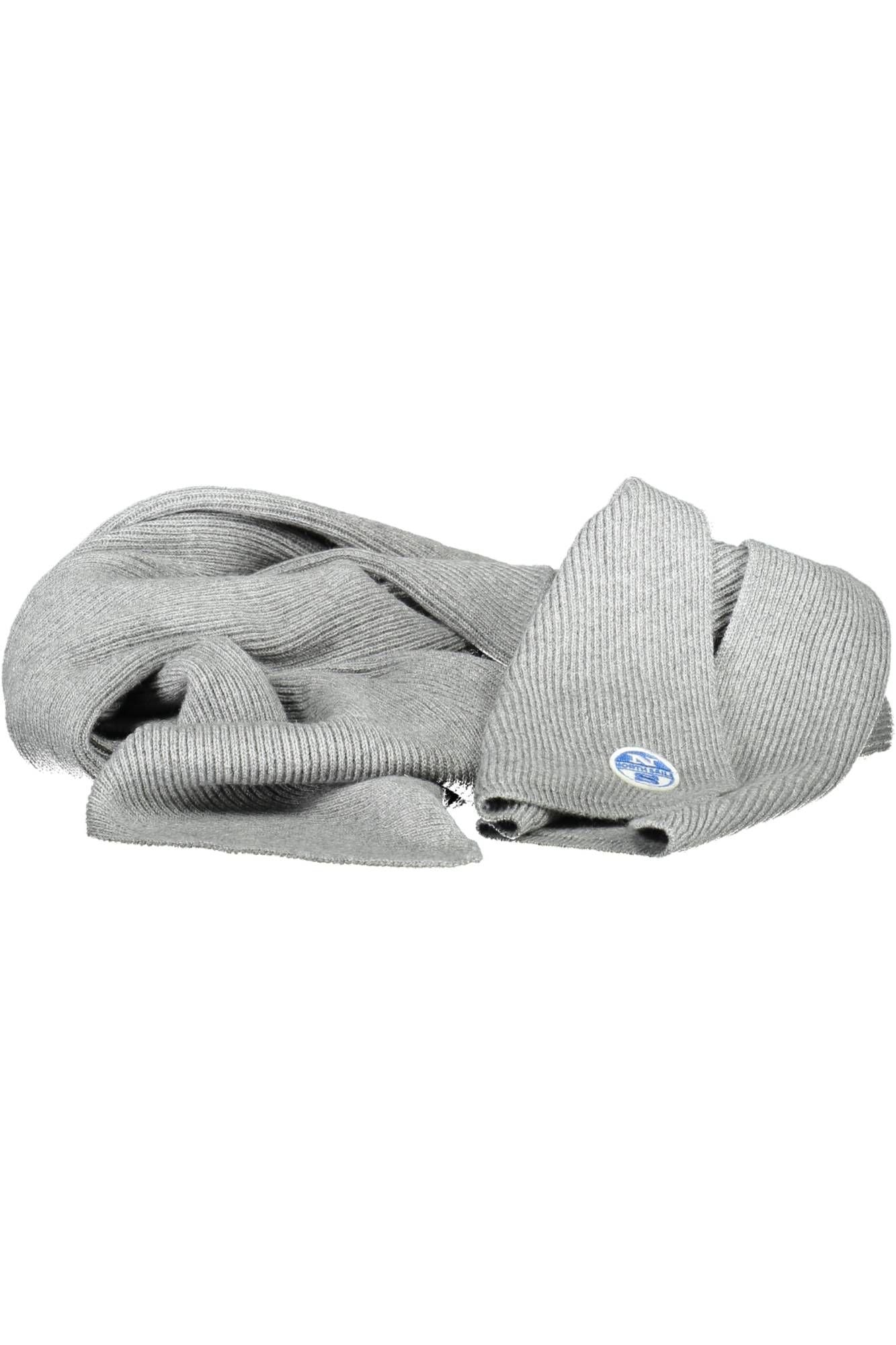 North Sails Gray Cotton Scarf