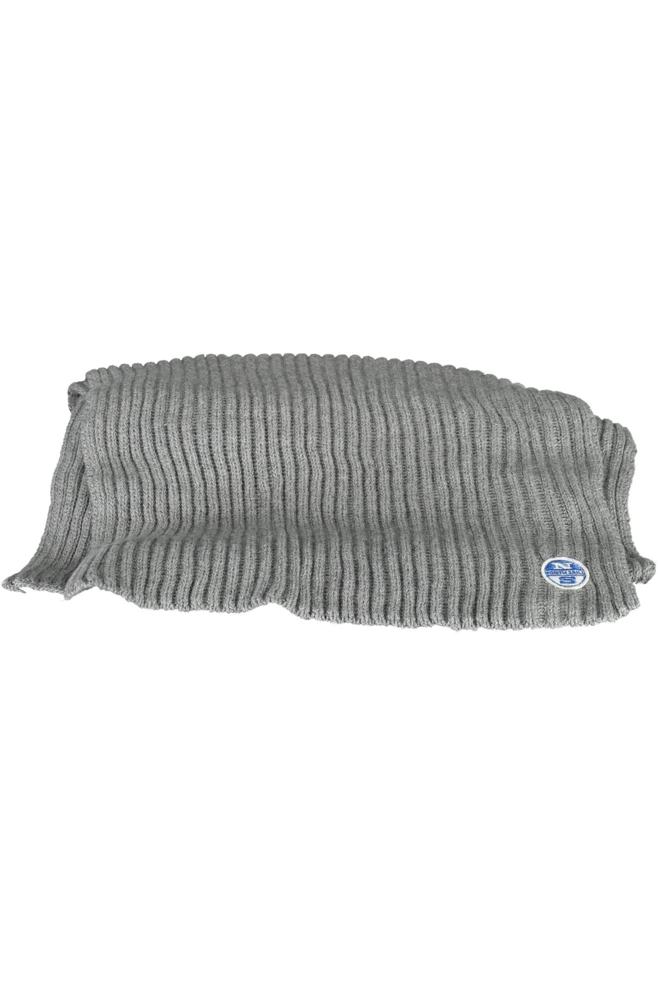 North Sails Gray Cotton Scarf