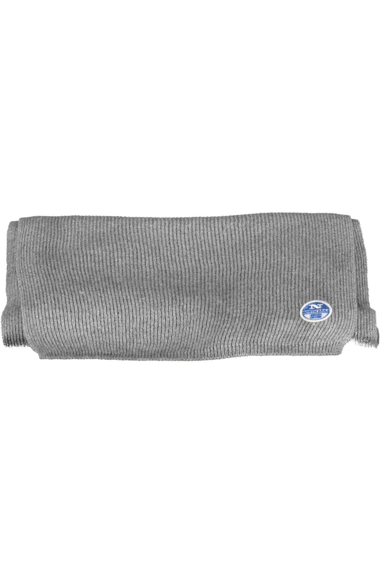 North Sails Gray Cotton Scarf