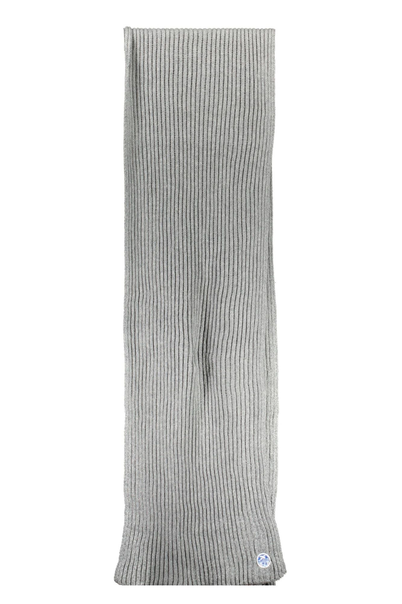 North Sails Gray Cotton Scarf