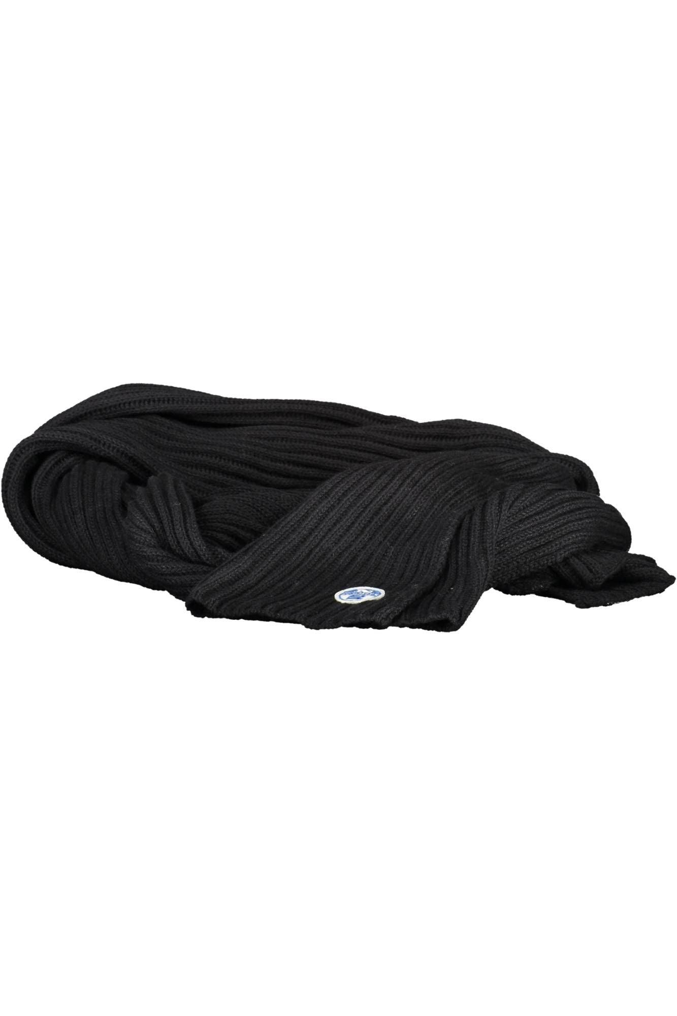 North Sails Black Cotton Scarf