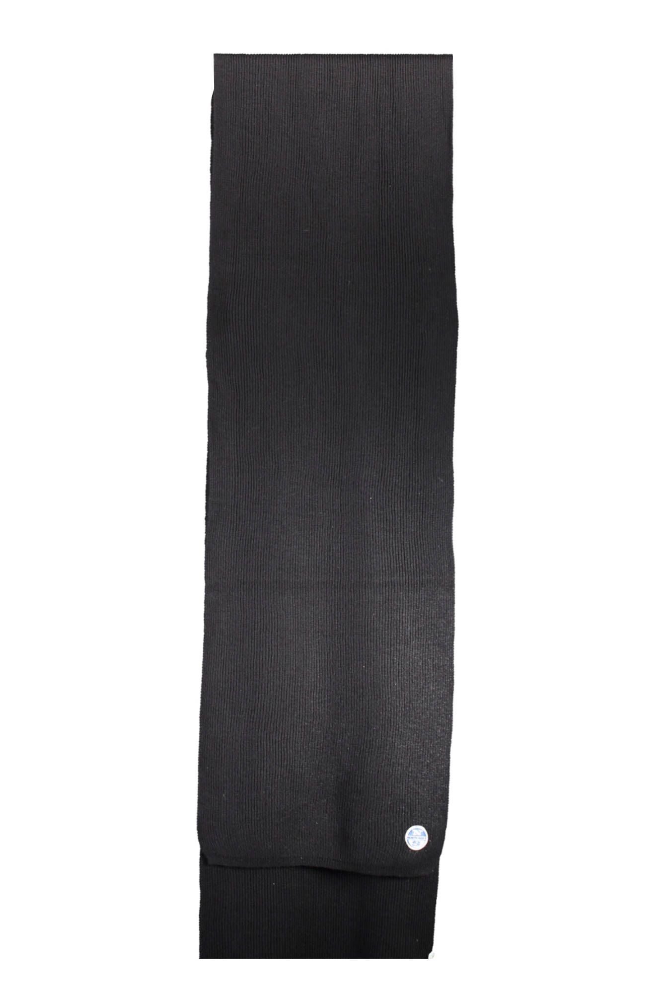 North Sails Black Cotton Scarf