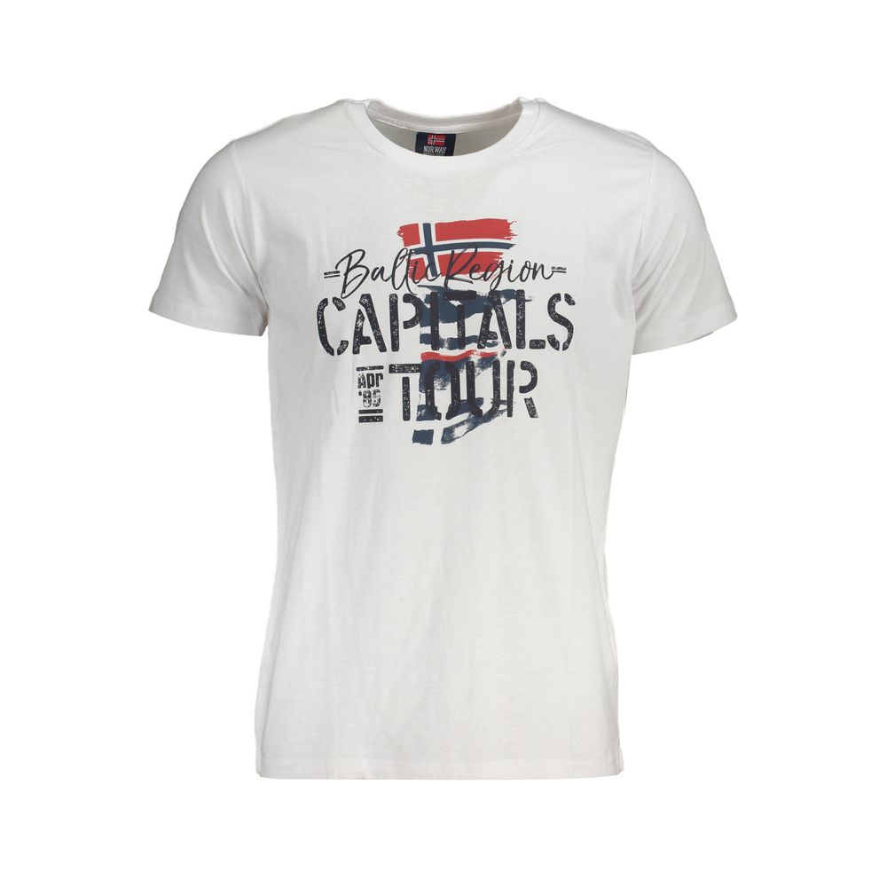 Norway 1963 White Cotton T-Shirt